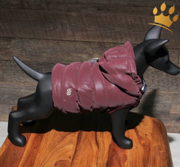 Hundemantel Ghiaccio Bordeaux