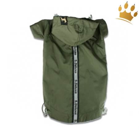Hunderegenjacke Famous Olive