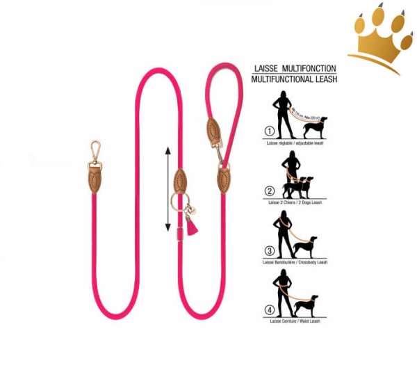 Milk & Peper Multifunktionale Tauleine Kaya Fuchsia