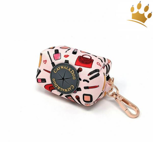 Kotbeutelspender Paris Rosa Lipstick