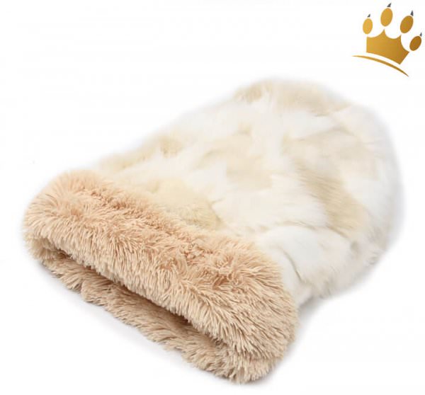 Hunde Cuddle Cup Cream Fox Camel Shag