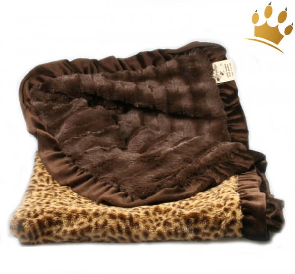 Hundedecke Cheetha Brown Cuddle Throw Big