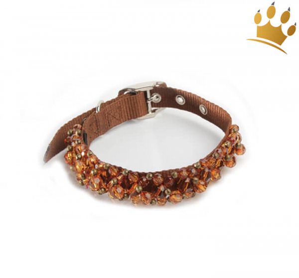 Schmuckhalsband Kristall Topaz