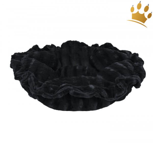 Hundebett Bessie & Barnie Cuddle Pod - Black Puma