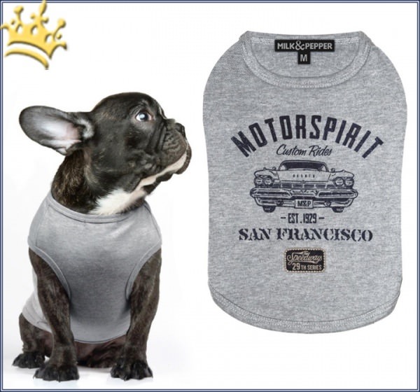 Milk & Pepper Hunde-T-Shirt Cadillac