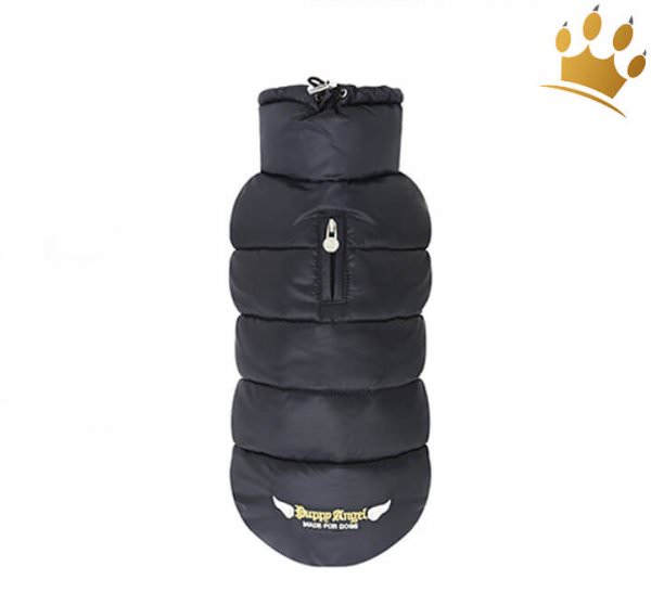 Puppyangel Hundemantel Love Faux Schwarz