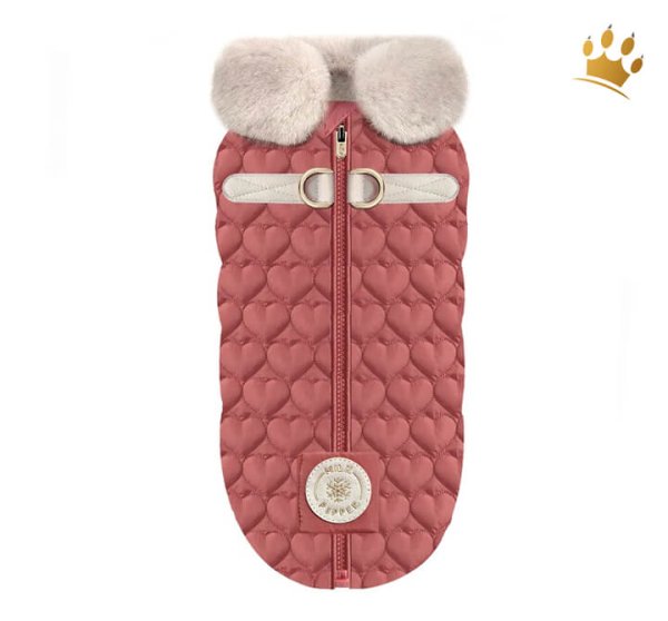 Milk & Pepper Irene wrmer Hundemantel Rosa