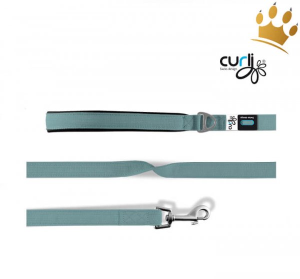 Curli© Basic Hundeleine Nylon SE17 Mint