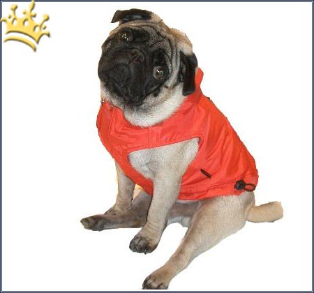 Hundemantel La Cruze Rot