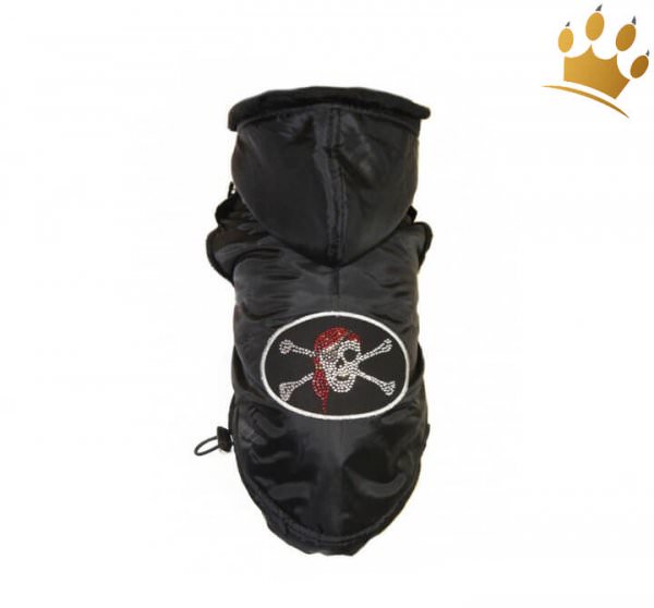 Hundemantel Pirat Detail