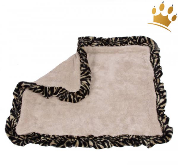 Hundedecke Teddy Coffee Tiger