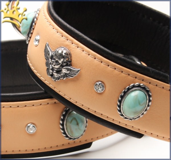 Hundehalsband Bella Angelo Sand