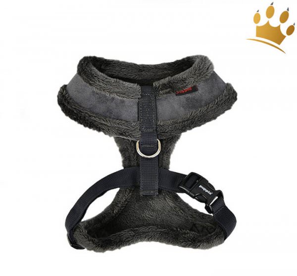 Puppia Softgeschirr Terry Grau Oben