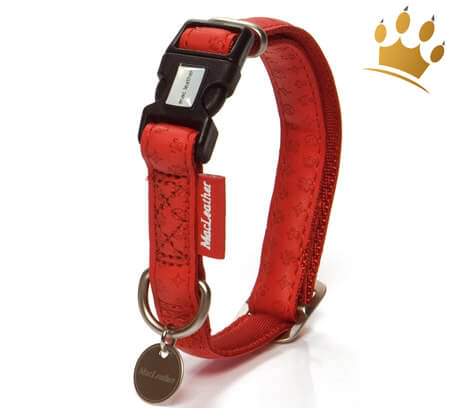 Hundehalsband Fiori Red