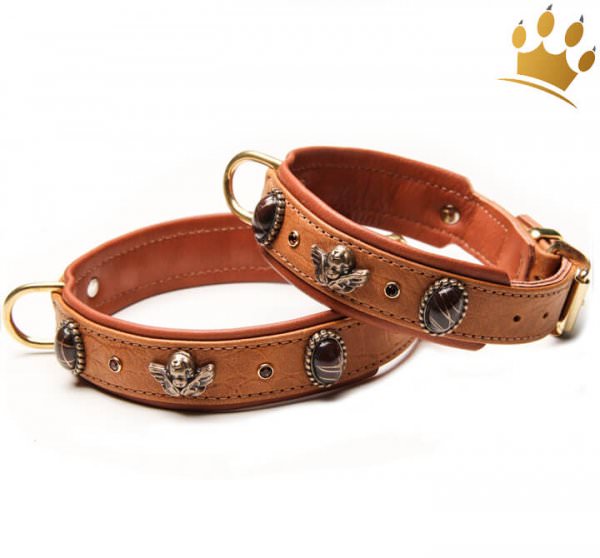 Hundehalsband Bella Angelo Braun Petit