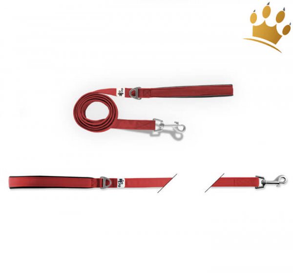 Curli® Basic Hundeleine Nylon Rot