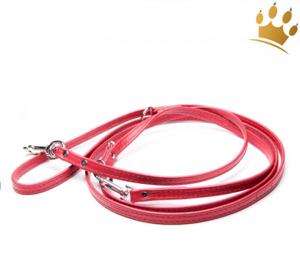 Hundelederleine Royal Kroko 230cm