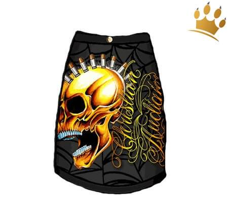 Christian Audigier T-Shirt Skull Punk