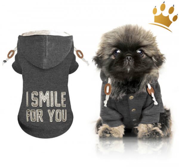 Milk & Pepper Hundesweater Gatsby Grey
