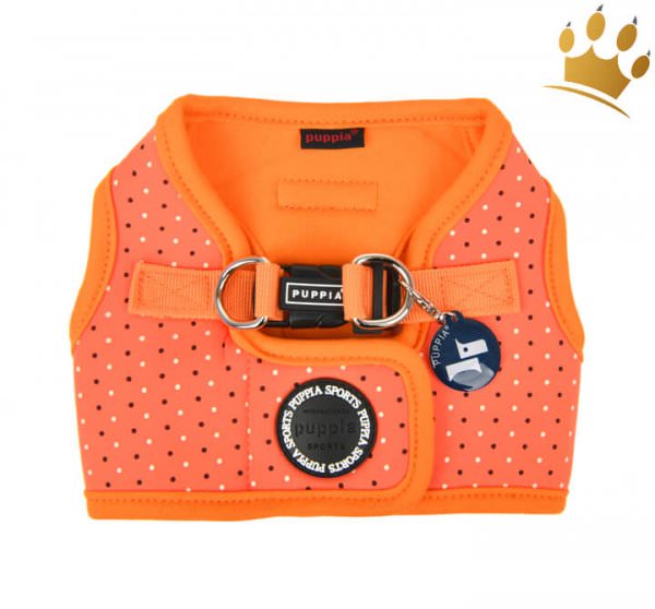 Puppia Step-In Geschirr Bonnie Orange