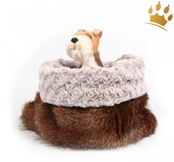 Hunde Cuddle Cup Hidden Fox Ice Curly
