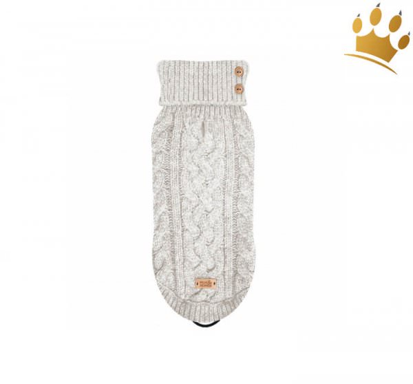Milk & Pepper Alister Hundepullover Ecru