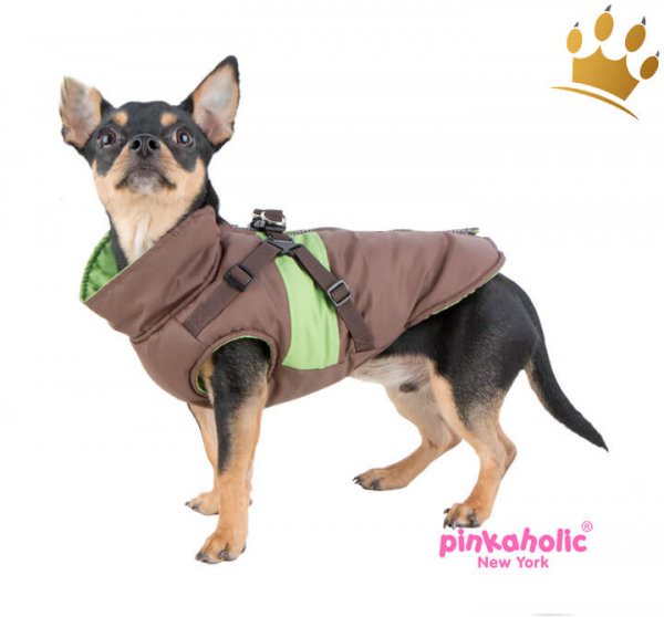 Pinkaholic Hundemantel Aiden Braun
