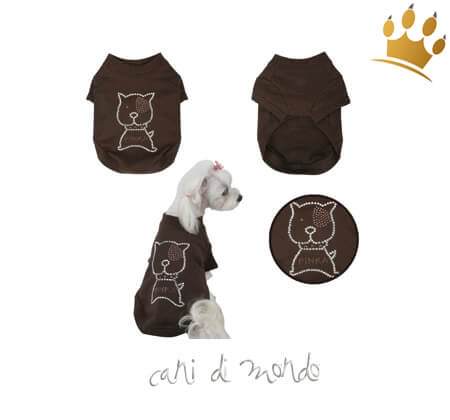 Hundeshirt Boo Boo Braun