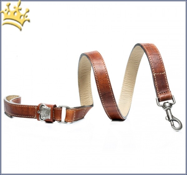 Malucchi Hundeleine Royal Braun