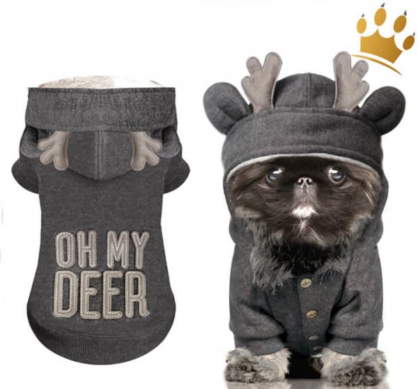 Milk & Pepper Hundesweater Deer