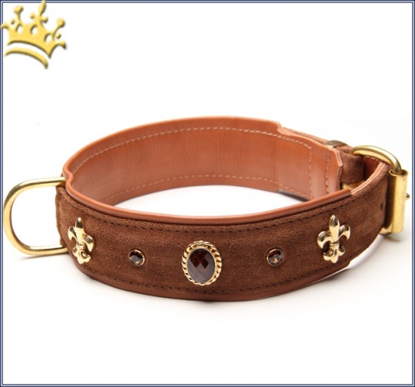 Hundehalsband Bellezza Braun