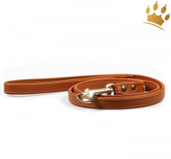 Hundeleine Classico Cognac