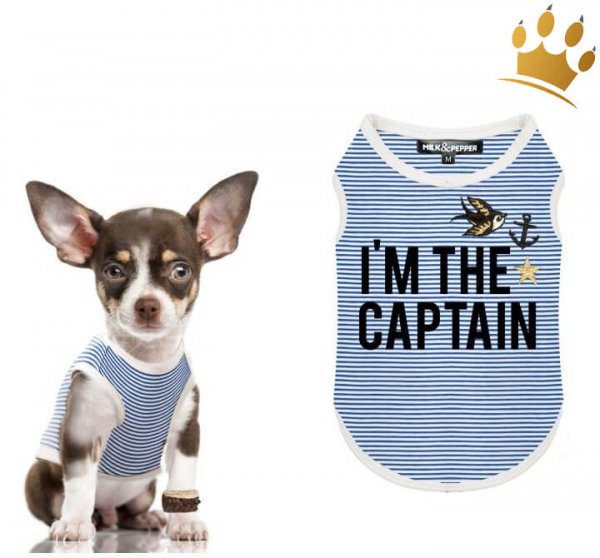 Milk & Pepper Hunde-T-Shirt Jerry