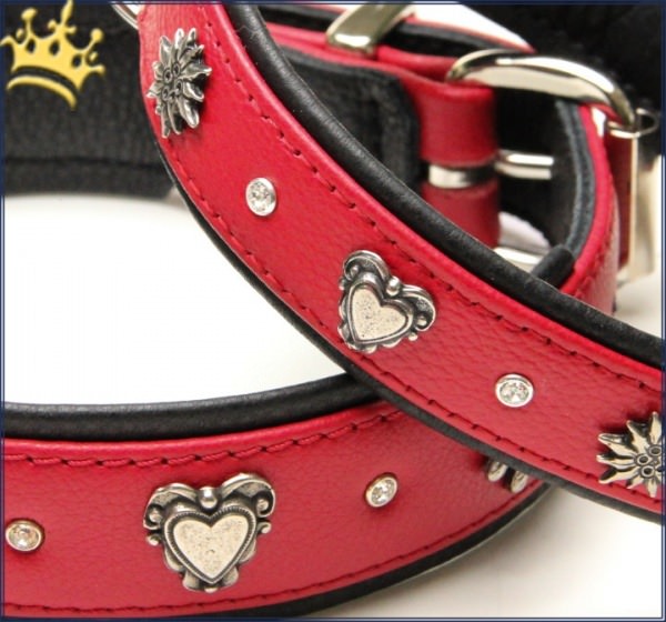 Halsband Zürs Deluxe Rot Big