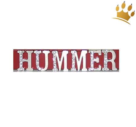 Namenshalsbänder mit Strass Buchstaben