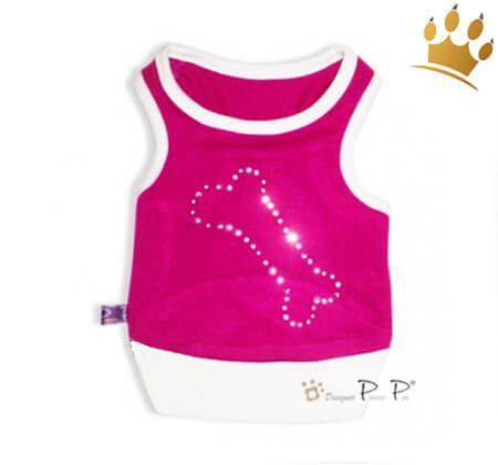 Hundeshirt Bone Pink