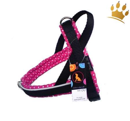 Jack-B Hundegeschirr Pink Dots