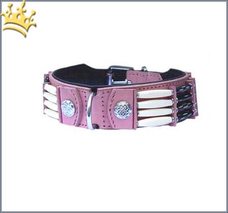 Hundehalsband Pink Eagle 35mm