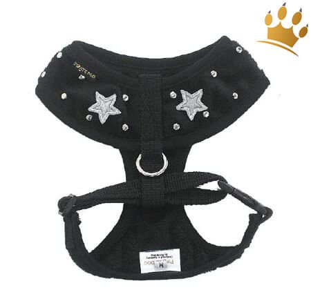 Softgeschirr Fleur de Lis Black Rücken