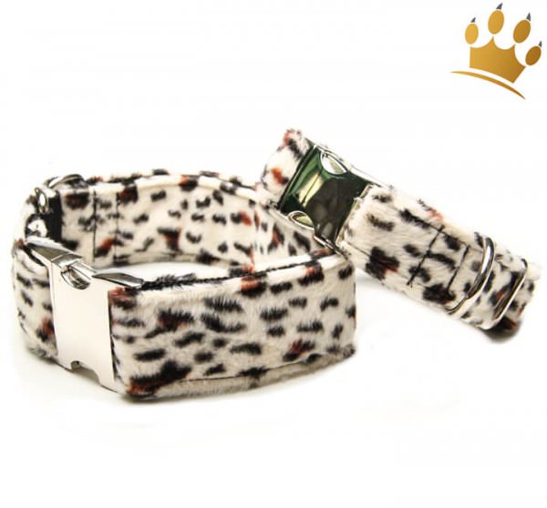 Fellhalsband Panther hell