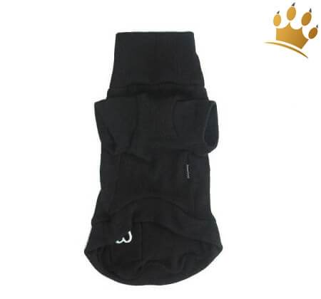 Hundepulli mit Rollkragen White Bone