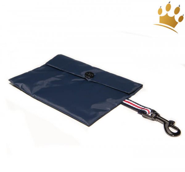 Milk & Pepper Hunderegenmantel Winch Blau Pockettasche