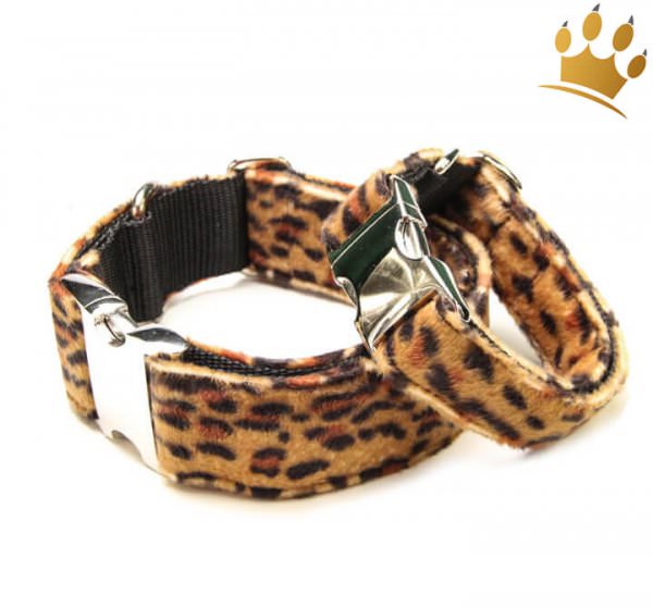 Fellhalsband Panther Dark Deluxe