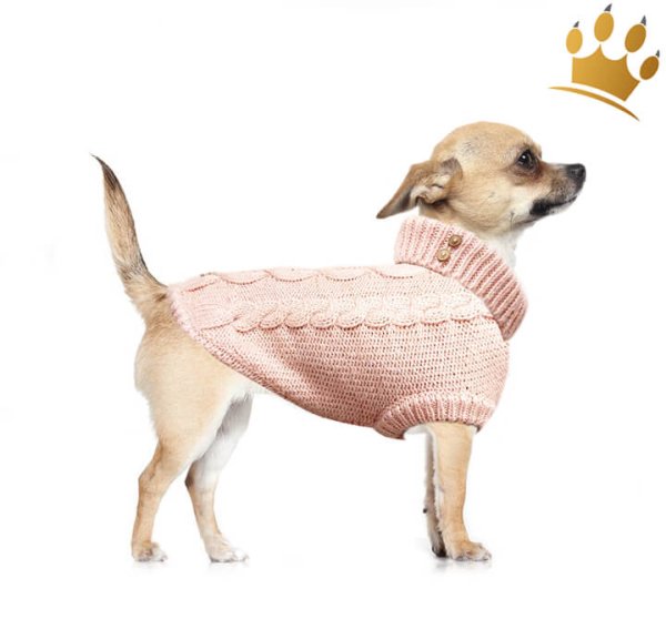 Milk & Pepper Donovan Hundepullover Rosa