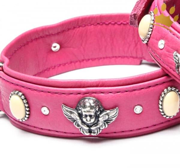 Hundehalsband Bella Angelo Himbeere Petit