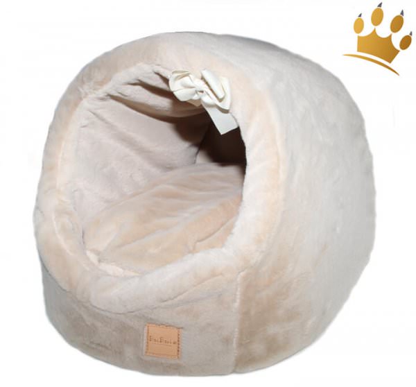Hundehöhle Igloo Beige Fur