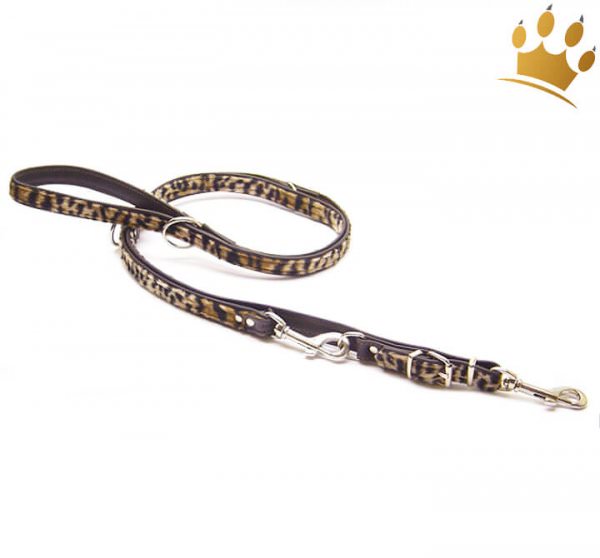 Hundeleinen Nairobi Leopard verstellbar