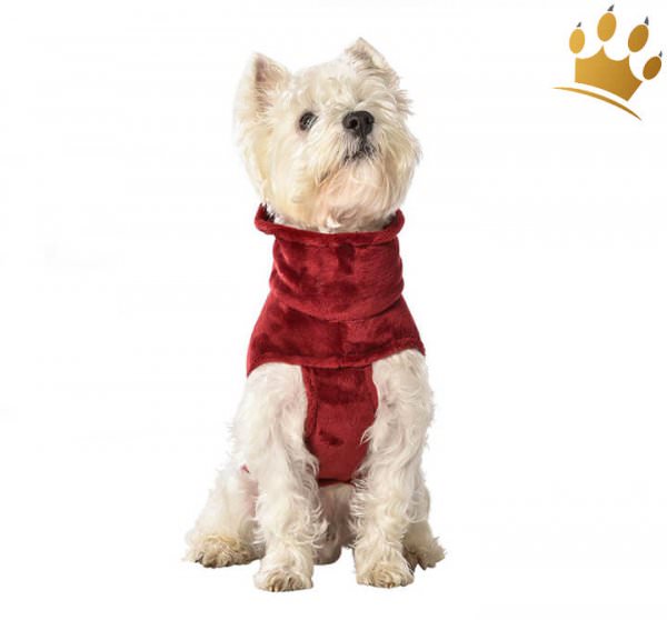 Hundeweste Snowflake Fleece Detail