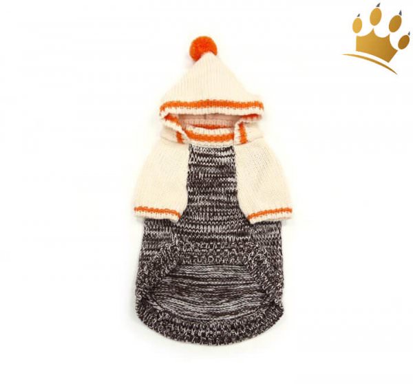 Hundepullover Hoodie Browny