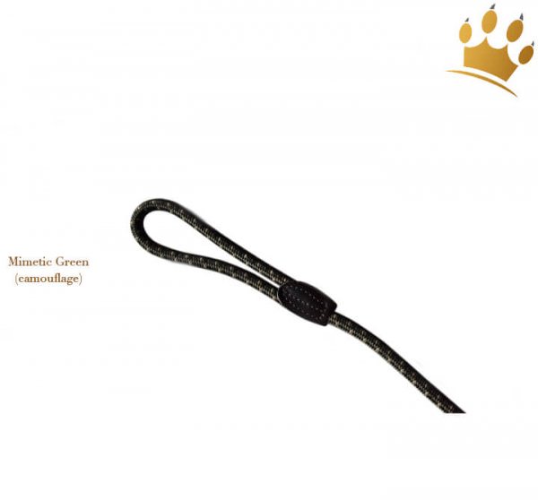 Malucchi Hundeleine Movie Nylon Mimetic Green